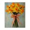 Stupell Industries Spring Daffodils with Ribbon Canvas By Franklyn Gregory